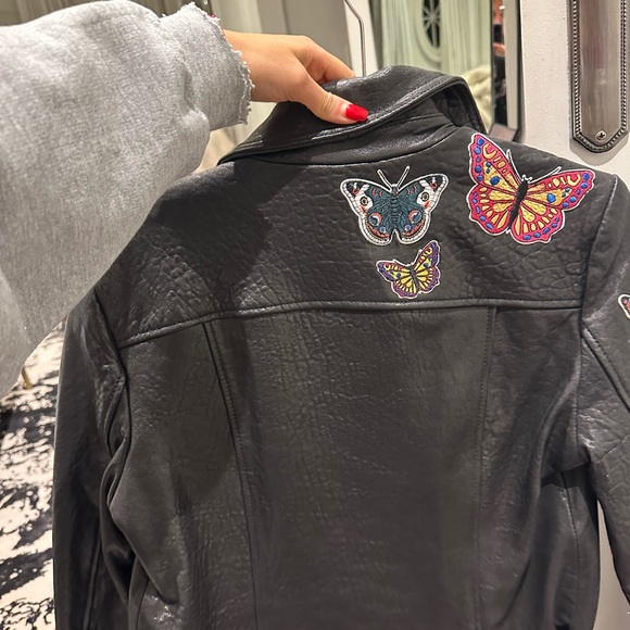 Butterfly leather jacket - Picture 2 of 2